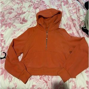 lululemon athletica Orange Hoodie